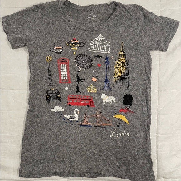 J. Crew Collector’s Tees London Icons T-Shirt - Picture 2 of 5